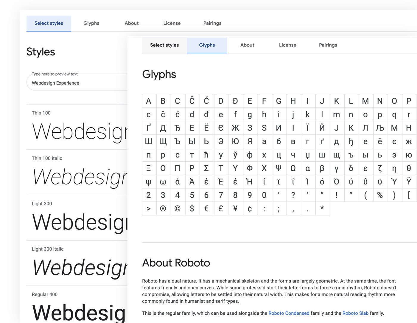 Google Fonts – Schriftvorstellung