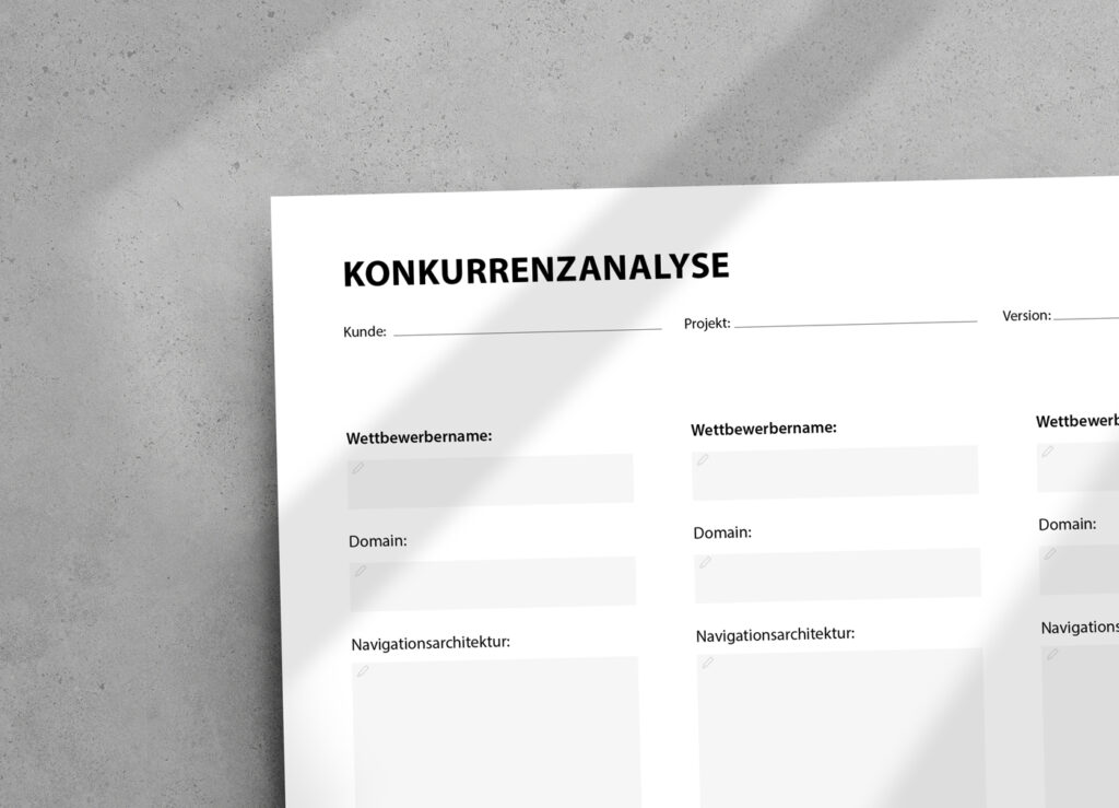 Konkurrenzanalyse – Kenne Deine Wettbewerber und sei besser 3